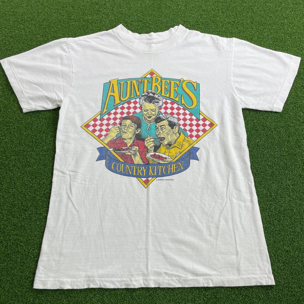 Vintage Aunt Bee's Country Kitchen The Andy Griffith Show Graphic T-Shirt Sz L